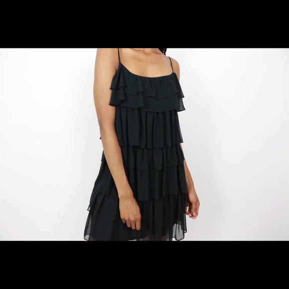 Tiered Chiffon Dress - Picture 1 of 6